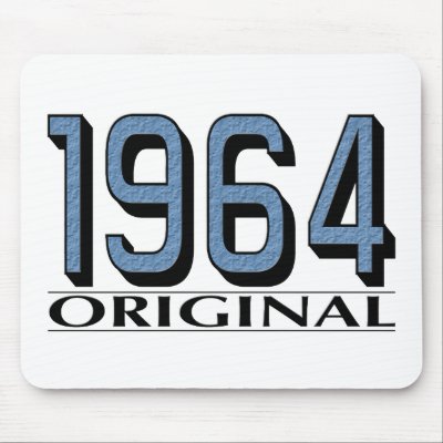 1964 Original Mousepads by myfavoritetees