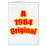 1964 Original Red Card