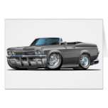 1965-66 Impala Grey Convertible Card