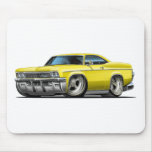 1965-66 Impala Yellow Car Mouse Pad