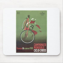 1965 Ciclo-cross Poster Mouse Pads
