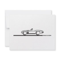 1965 Corvette Convertible invitations