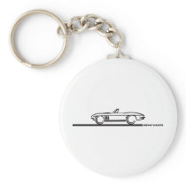 1965 Corvette Convertible Keychain