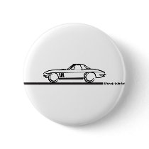 1965 Corvette Stingray Hardtop BLK Buttons