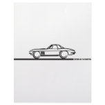1965 Corvette Stingray Hardtop BLK Customized Letterhead