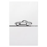 1965 Corvette Stingray Hardtop BLK Custom Stationery