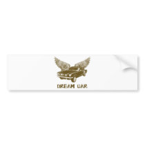 1965 Ford Mustang Coupe bumper stickers