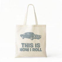 1965 Ford Mustang Fastback Tote Bags