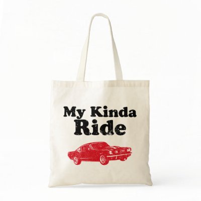 1965 Ford Mustang Fastback Tote Bags by MuscleDude