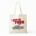 1965 Ford Mustang Fastback Tote Bag