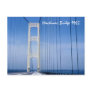 1965 Mackinac Bridge Postcard