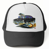 1966-67 GTO Black Car Mesh Hat