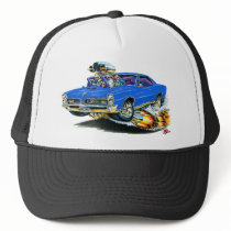 1966-67 GTO Blue Car Mesh Hats