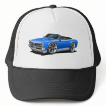 1966/67 GTO Blue Convertible Mesh Hat