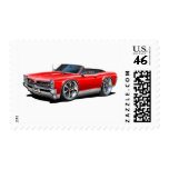 1966/67 GTO Red Car Postage Stamp