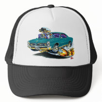 1966-67 GTO Teal Car Mesh Hats