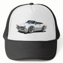 1966/67 GTO White Convertible Trucker Hat