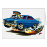 1966-67 Nova Blue Car Card