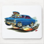 1966-67 Nova Blue Car Mousepad