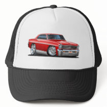 1966-67 Nova Red Car Mesh Hats