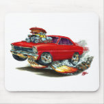 1966-67 Nova Red Car Mousepad