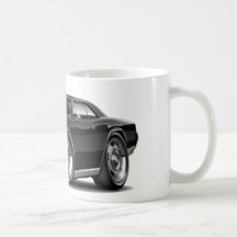 1966 Chevelle Black Car Mug