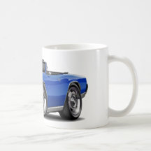 1966 Chevelle Blue Convertible Coffee Mugs