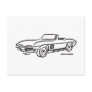1966 Chevrolet Corvette Post Card