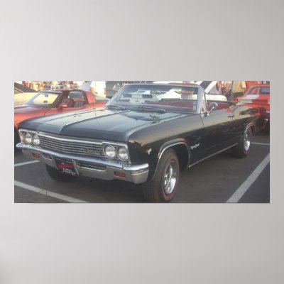 1966 Chevrolet Impala Super Sport Convertible Posters by Car Gallery