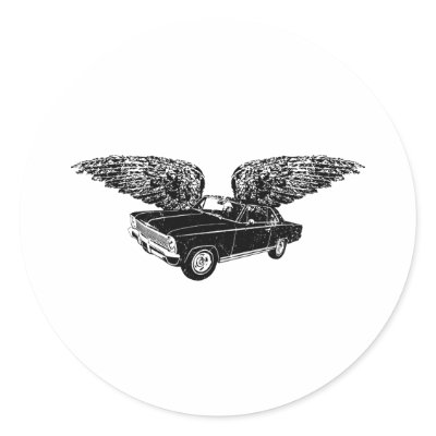 1966 Chevrolet Nova SS Sticker by MuscleDude