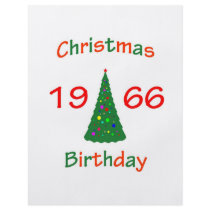1966 Christmas Birthday Flyer