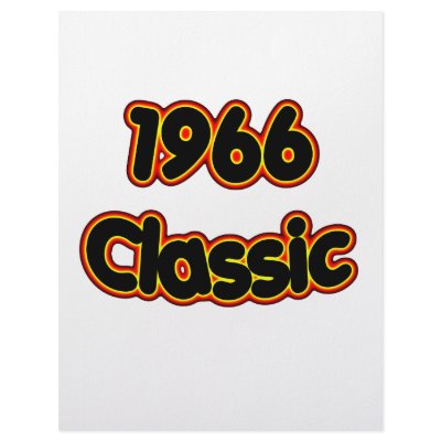 1966 Classic Customized Letterhead by birthyeardesigns3