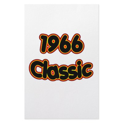 1966 Classic Stationery by birthyeardesigns3