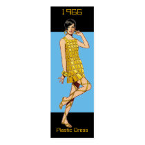 1966 Fashion Bookmark business cards by tnmpastperfect 1966 Fashion Bookmark business cards