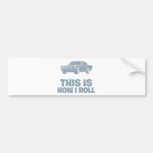 1966 Ford Mustang Coupe Bumper Sticker