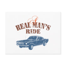 1966 Ford Mustang Fastback Post Card