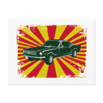 1966 Ford Mustang Fastback Postcards