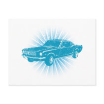 1966 Ford Mustang Fastback Postcards