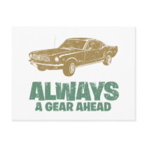 1966 Ford Mustang Fastback Post Card