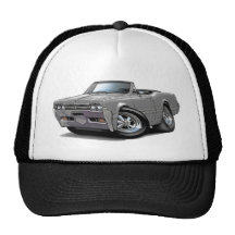 1966 Olds Cutlass Grey Convertible Trucker Hats