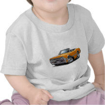 1966 Olds Cutlass Orange Convertible Tshirt