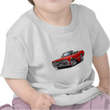 1966 Olds Cutlass Red Convertible Tshirts