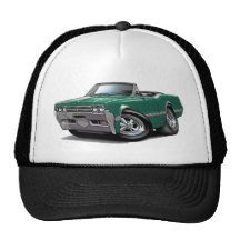 1966 Olds Cutlass Teal Convertible Hat