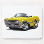 1966 Olds Cutlass Yellow Convertible Mousepad