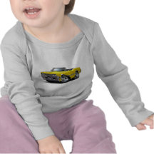 1966 Olds Cutlass Yellow Convertible Tee Shirts