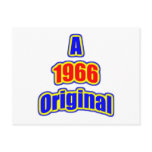 1966 Original Bl Red Postcards