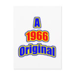 1966 Original Bl Red Postcard