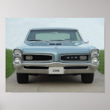 1966 PONTIAC GTO POSTERS