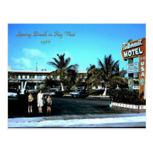 1966 Southernmost Motel Key West, Spring Break ... Postcard