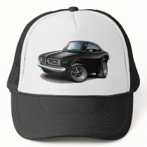 1967-69 Barracuda Black Car Mesh Hats